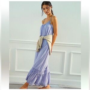Daily Practice by Anthropologie Arlene Maxi Dress - Heathered Lilac, Size S